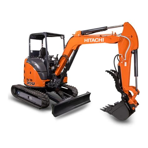 hitachi zaxis 30u 5n manual